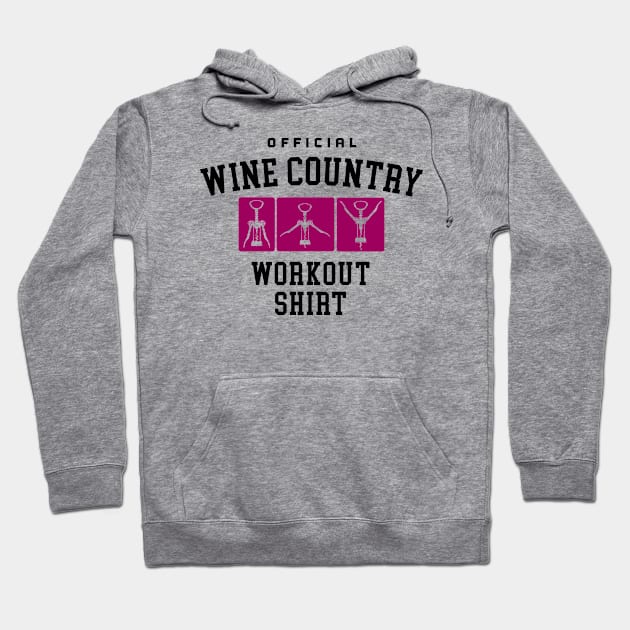 Wine Country Workout Hoodie by KevShults